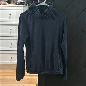 lululemon athletica heathered Navy Crew Neck Sweater